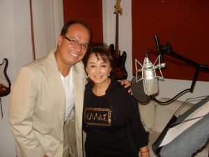 Con Maria Antonieta de las Nieves